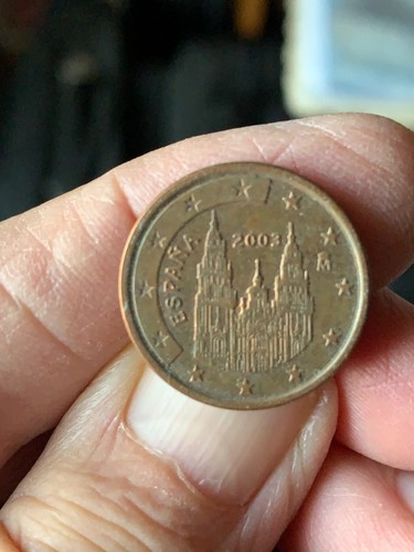 Moneta centesimi di - moneta, euro