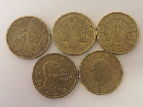 Lotto monete 20 centesimi - lotto,