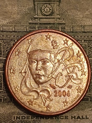 Francia moneta centesimi - da,