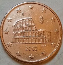 Moneta da 5 centesimi anno