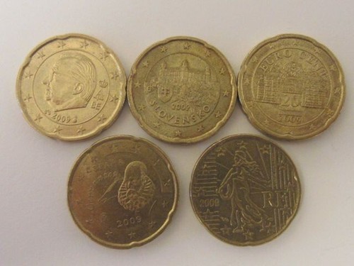 Lotto monete 20 - lotto, centesimi