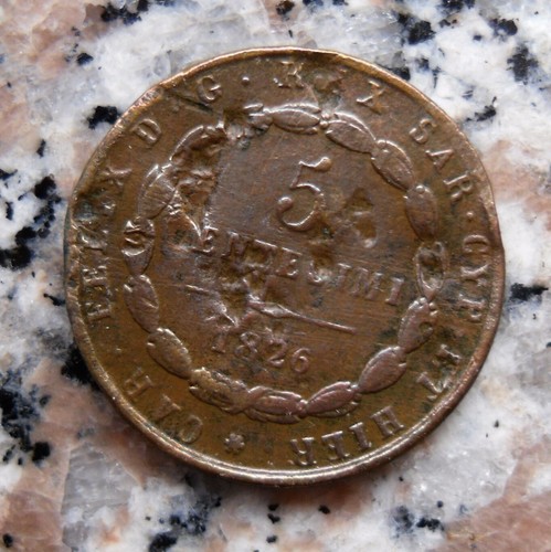 Moneta centesimi del - moneta, 5